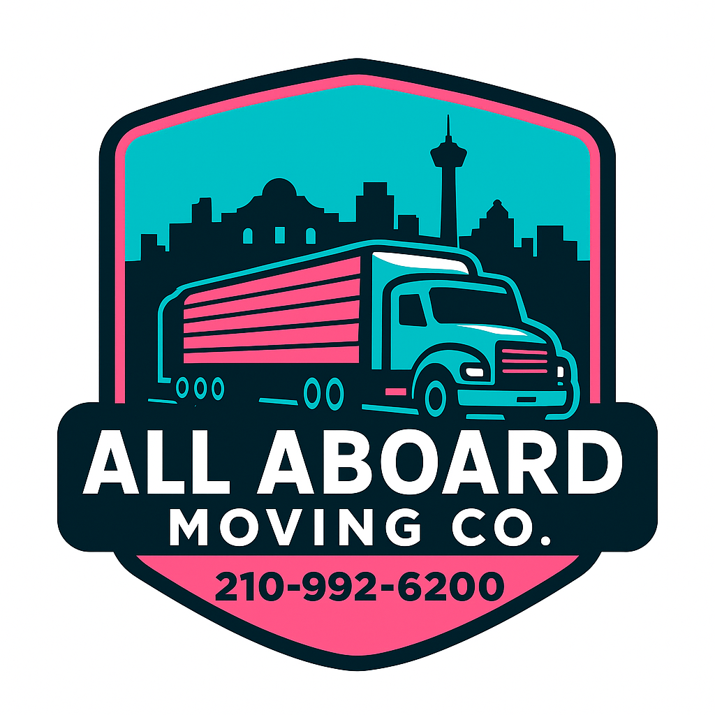 All Aboard Moving Co logo